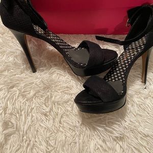 Black freakum Heels